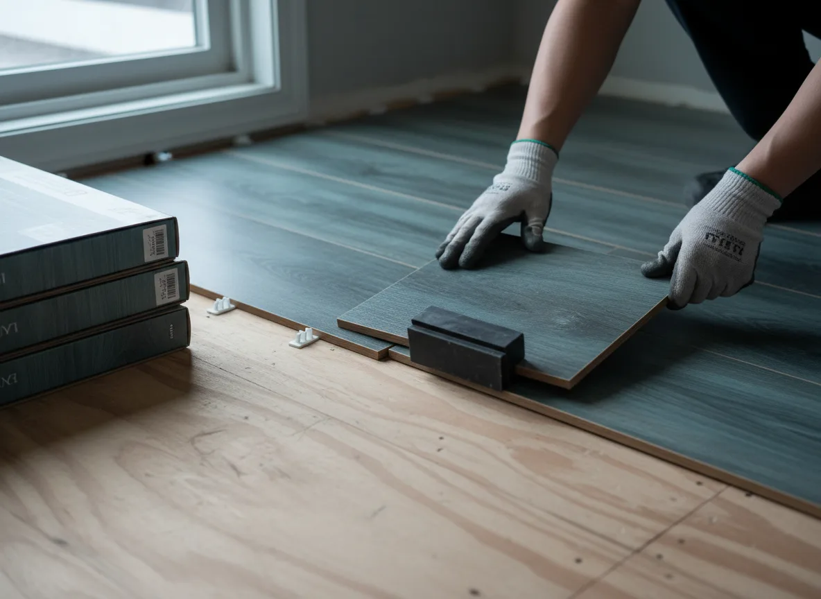 Luxury Vinyl Plank Installation company in Ravia, OK